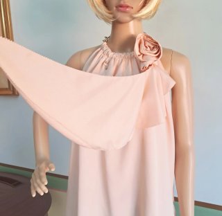 Top Elisabetta Franchi rosa tenue