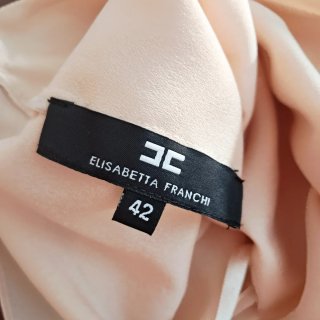Top Elisabetta Franchi rosa tenue