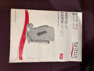 Silla coche Romer Britax Kidfix
