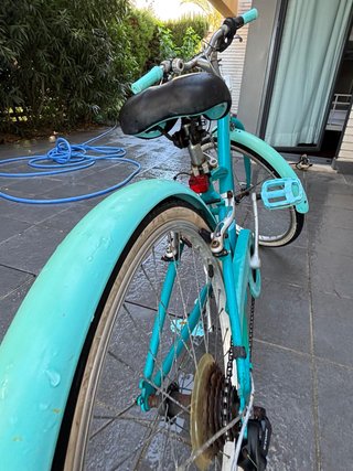 Bicicleta BTWIN niña azul