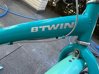 Bicicleta BTWIN niña azul