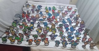Figuras Pokémon Hama Beads   2ªGeneración