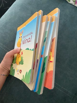 Lote 6 libros infantiles “Jirafa Nina”