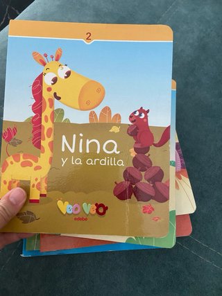 Lote 6 libros infantiles “Jirafa Nina”