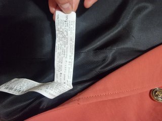 Traje Zara americana y pantalón. Color teja.
