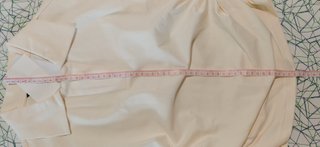 Polo sin mangas blanco talla XS