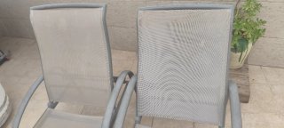 2 Hamacas metálicas ligeras