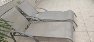 2 Hamacas metálicas ligeras