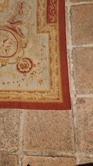 Alfombra grande de lana fina