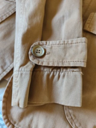 Chaqueta estilo safari color camel