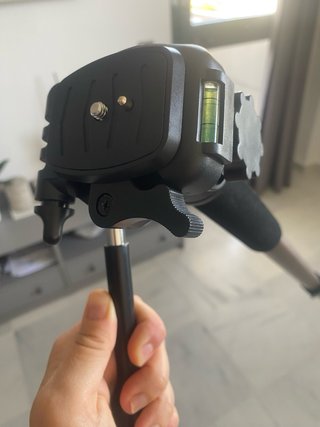 Monopie Hama Star 78 con funda. Es perfecto estado