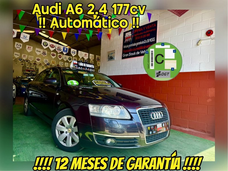 Audi A6 2.4 177cv AUTOMATICO AÑO 2006 4490€ - foto 1