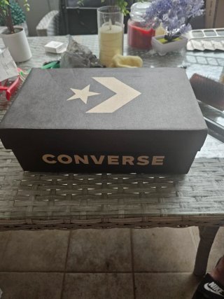 Botas Converse Polipiel Negras y Blancas