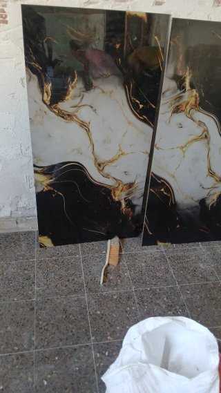 Azulejos de mármol pulido alto brio Rectificado