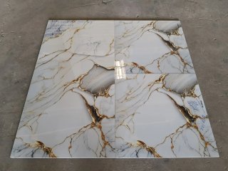 Azulejos de mármol pulido alto brio Rectificado