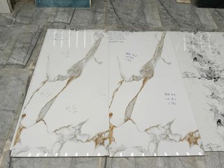 Azulejos de mármol pulido alto brio Rectificado