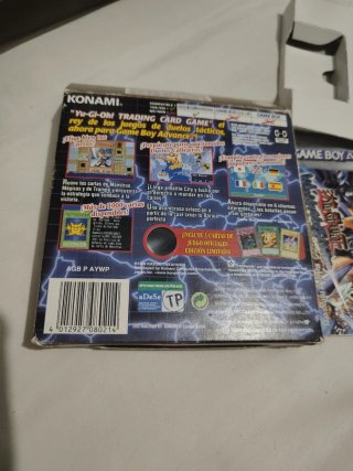 Caja y manual Yu-Gi-Oh! Worldwide Edition GBA