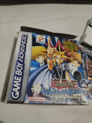 Caja y manual Yu-Gi-Oh! Worldwide Edition GBA