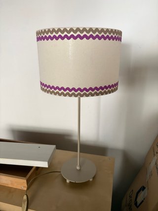 Lámpara de mesa decorativa estilo retro