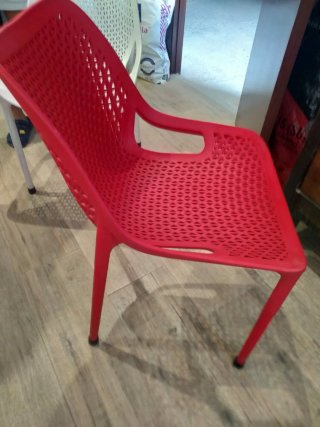 Sillas Oxy Hostelería Rojas (Plástico)