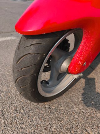 Moto Eléctrica Erider 125cc Scooter Roja