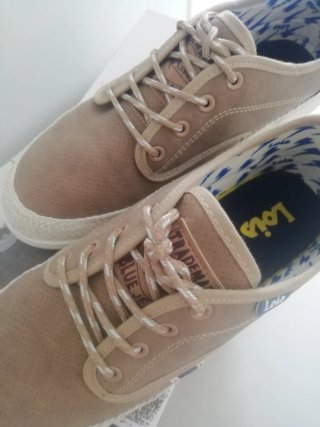 Zapatillas Lois Beige/Marrón Nuevas