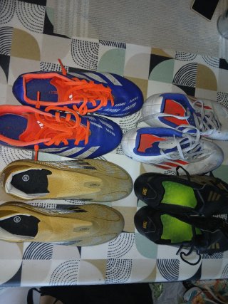 Pack 4 Botas Adidas Talla 38