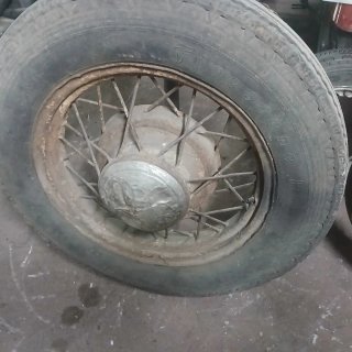 Llanta Firestone Rueda Antigua