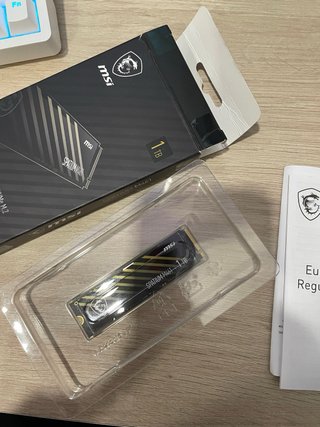 MSI Spatium M461 1TB NVMe M.2 Gen4 SSD NVMe