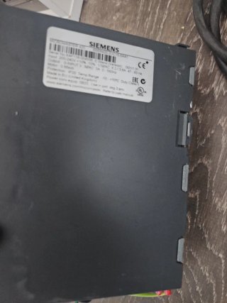 Variador frecuencia Siemens Micromaster 420 ymotor