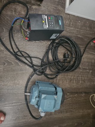 Variador frecuencia Siemens Micromaster 420 ymotor
