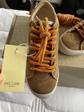 Golden Goose True Star Marrones