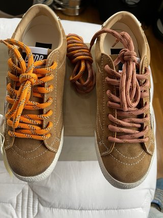 Golden Goose True Star Marrones