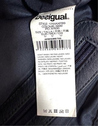 Bolso desigual grande
