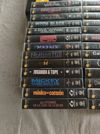 Colección 52 VHS  Granestreno 5 y Acción