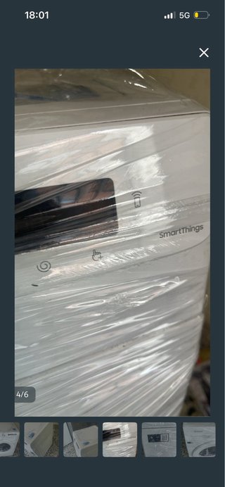 Lavadora Samsung Blanca