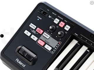 Roland A-49 Teclado Controlador MIDI Negro
