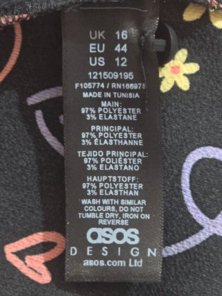 Vestido ASOS Desing Talla 44