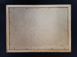 Preciosa dibujo antiguo temática caballos Granados