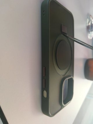 Funda iPhone 14 Pro PuyaTeya Verde Oscuro