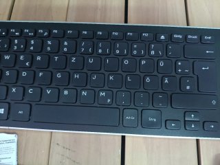 Teclado y Ratón Dell KM714 QWERTZ Negro