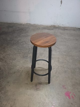 Taburetes de bar madera y metal