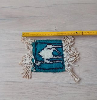 Mini tappetino dromedario vintage