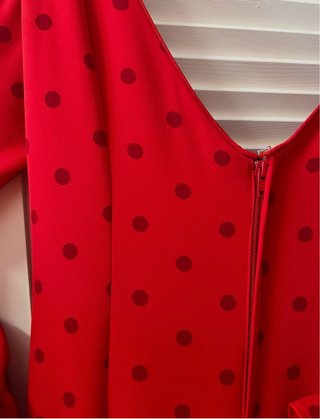 Traje Flamenca Rojo hecho a mano
