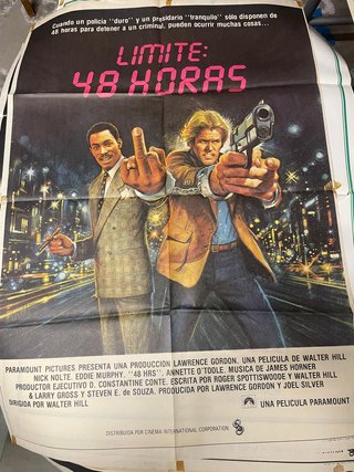 Carteles originales películas años 80/90