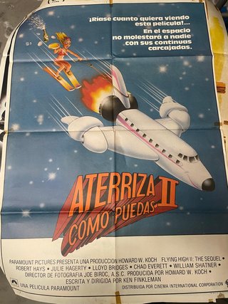 Carteles originales películas años 80/90