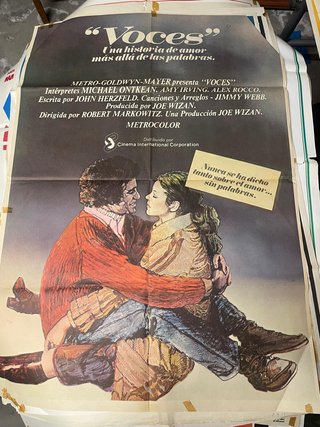 Carteles originales películas años 80/90