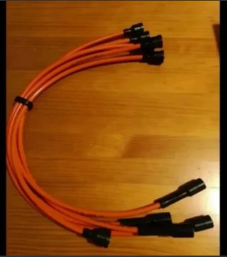 KIT CABLES BUJIA COLOR NARAJA SEAT 600 1500 127