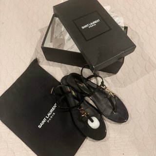 Sandalias Saint Laurent Negras