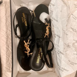 Sandalias Saint Laurent Negras